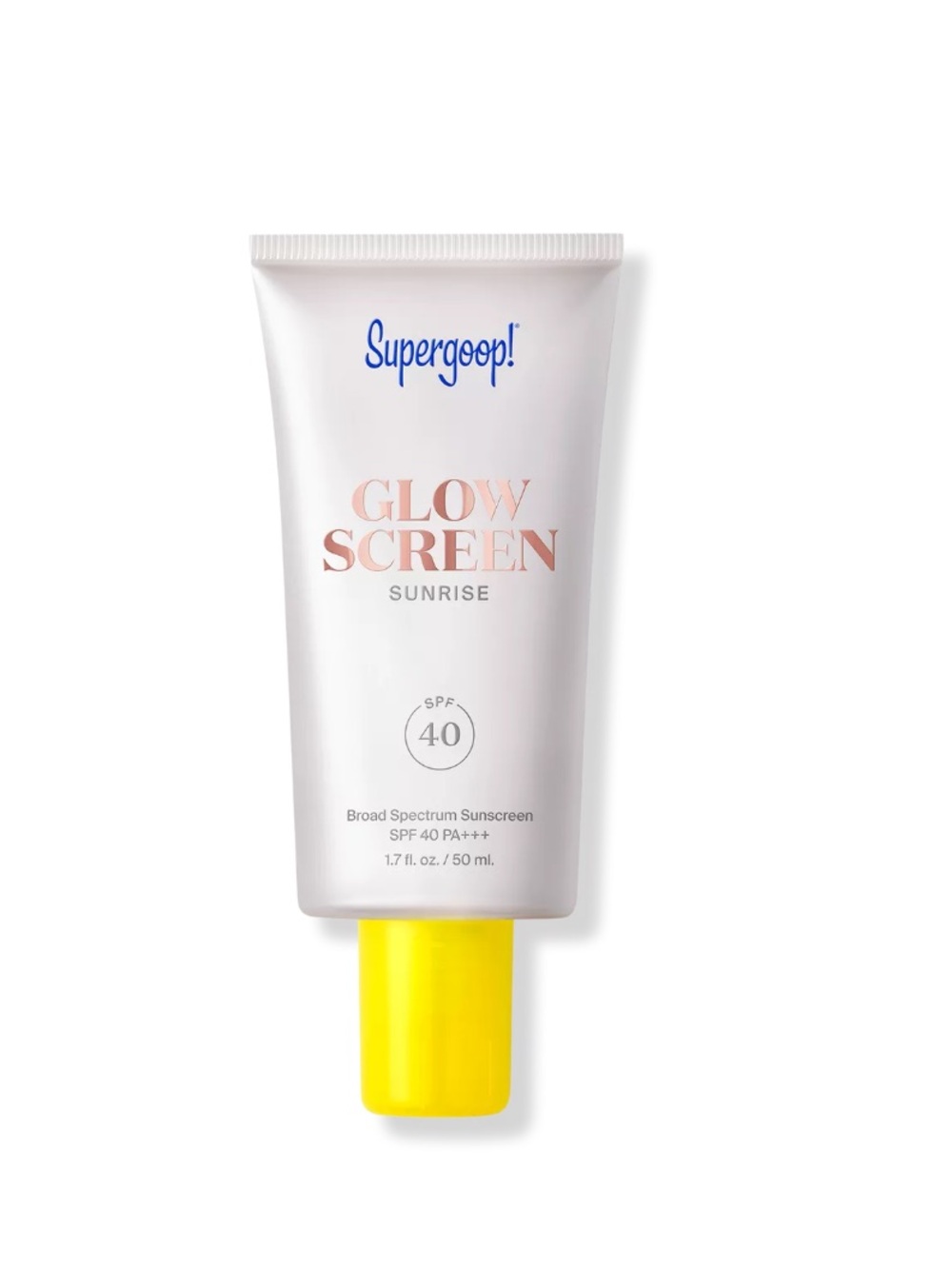 Supergoop! Glowscreen SPF 40 Sunscreen with Hyaluronic Acid + Niacinamide